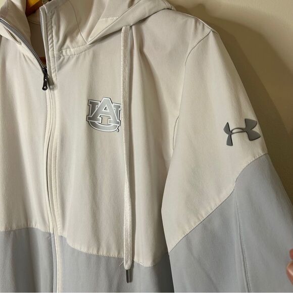 Under Armour Auburn University War Eagle Light Hoodie Zipper Jacket SEE INFO - Picture 8 of 13